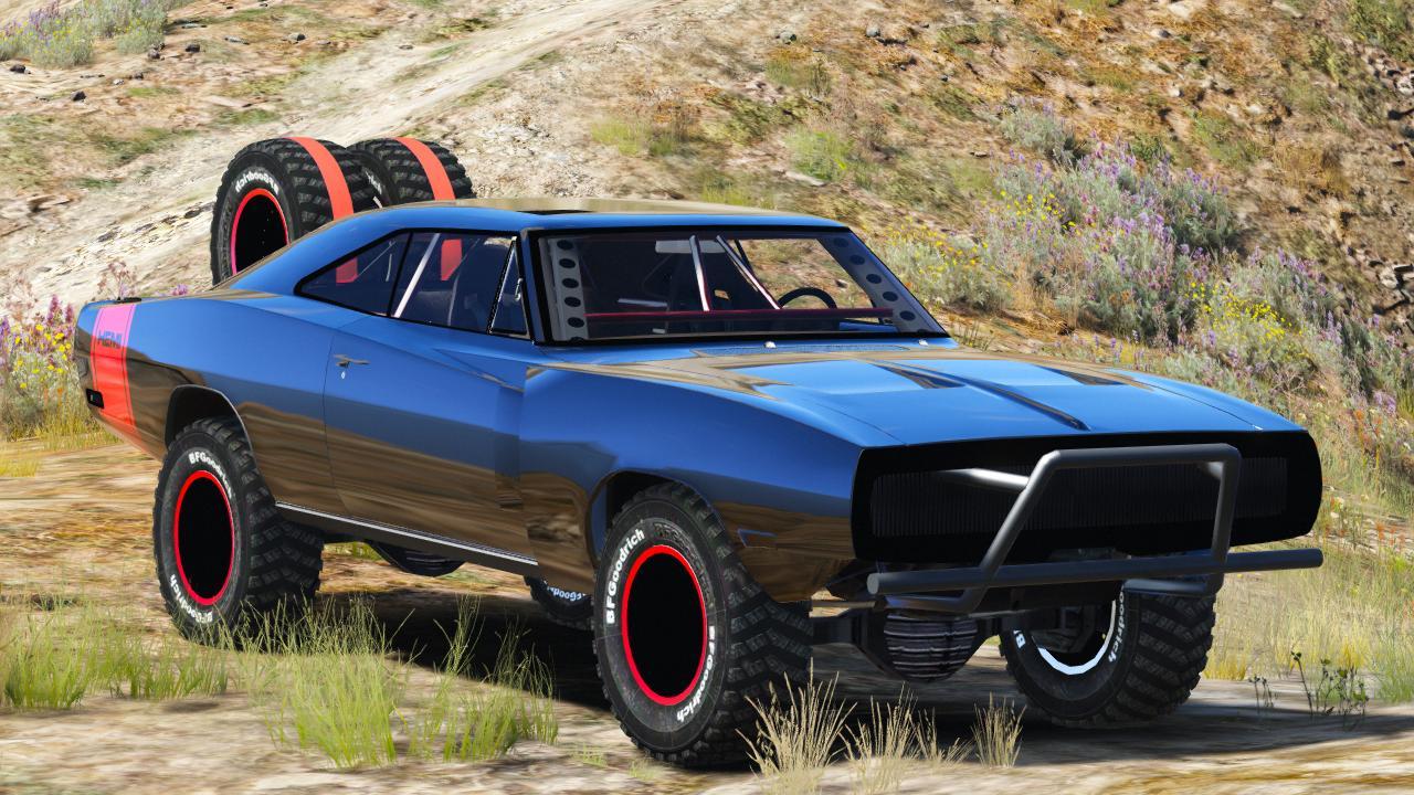 Dodge Charger Off Road Fast Furious 7 Add On Replace GTA5